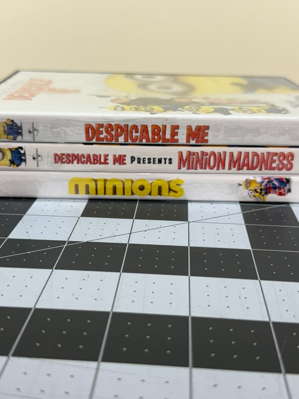 Despicable Me Minions & Minion Madness DVD 3-Movie Franchise Bundle Lot